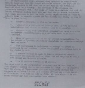 16 Unprecedented meeting in the Maze prison after Kingsmill Massacre
