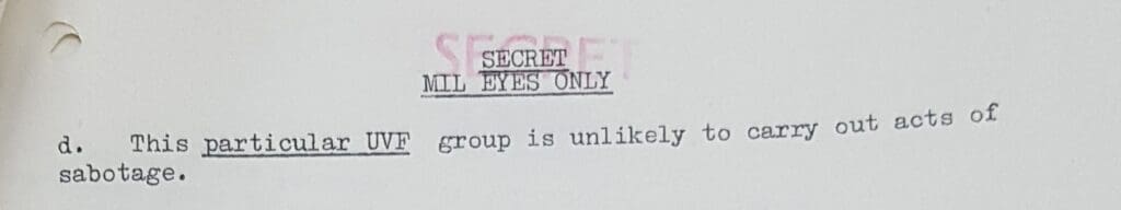 2 PARA and the UVF 3