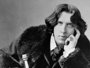 A pensive Oscar Wilde