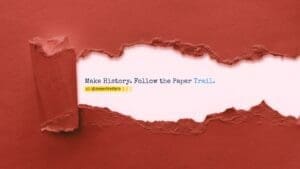 Paper Trail Banner