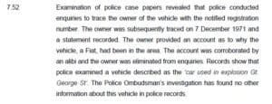 Police Ombudsman failed to publish details of the discovery of fingerprint evidence relating to the McGurks Bar Massacre