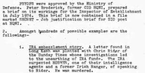 louis hammond chris ryder story hugh mooney