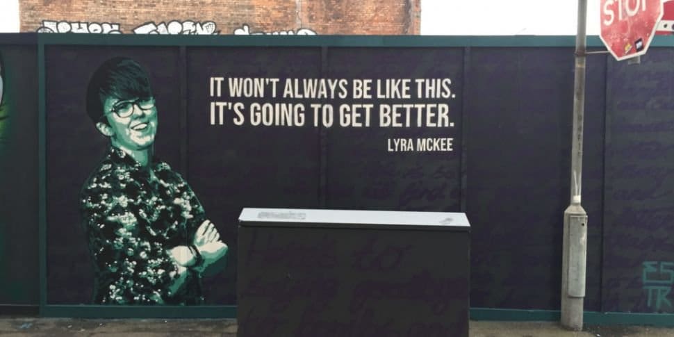 Lyra McKee Mural, Belfast - Paper Trail (Legacy Archive Research) Lyra McKee Mural, Belfast
